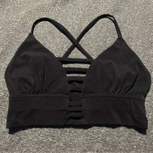 BuffBunny Sports Bra Size XS Onyx Black